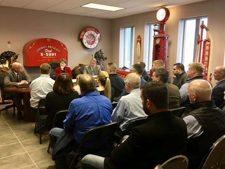 Shaheen Meets with NH Oilheat Stakeholders at Johnny Prescott & Son Oil in Concord